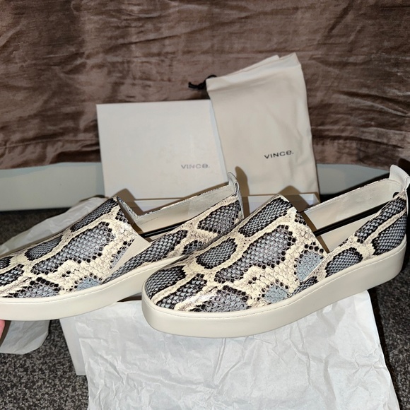 Vince Snakeskin Shoes - Picture 2 of 5